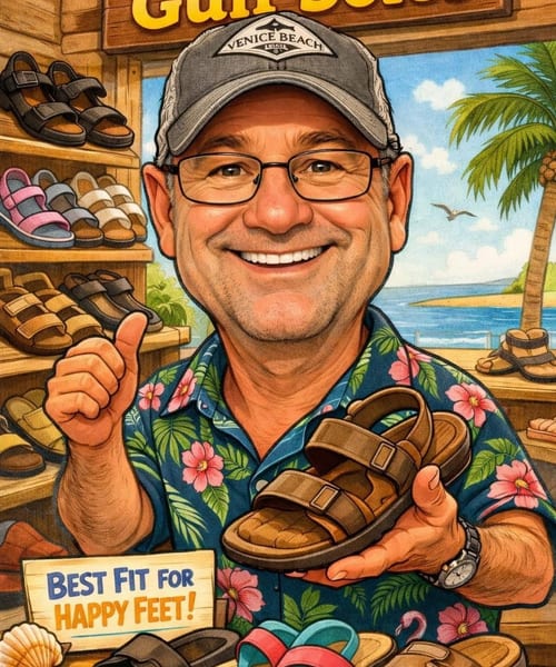 Mike McFarland, owner of Gulf Soles