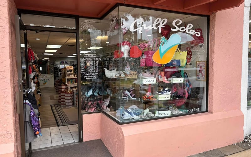 Gulf Soles store interior